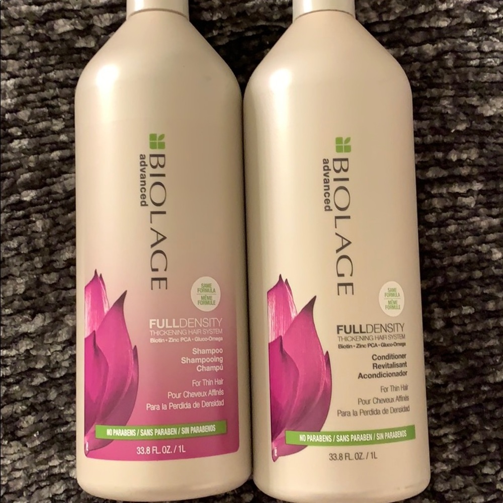 Biolage Full Density liter shampoo and conditioner